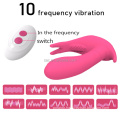 SacKnove Sex USB Wearable Double Tease Stimulation G Spot 10 Speed Remote Wireless Anal Vagina Egg Vibrator Vibrating Panties